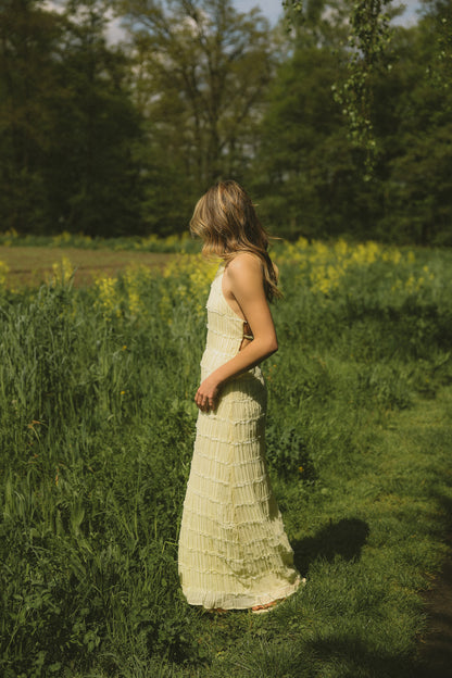 VESTIDO AMARILLO MANTEQUILLA