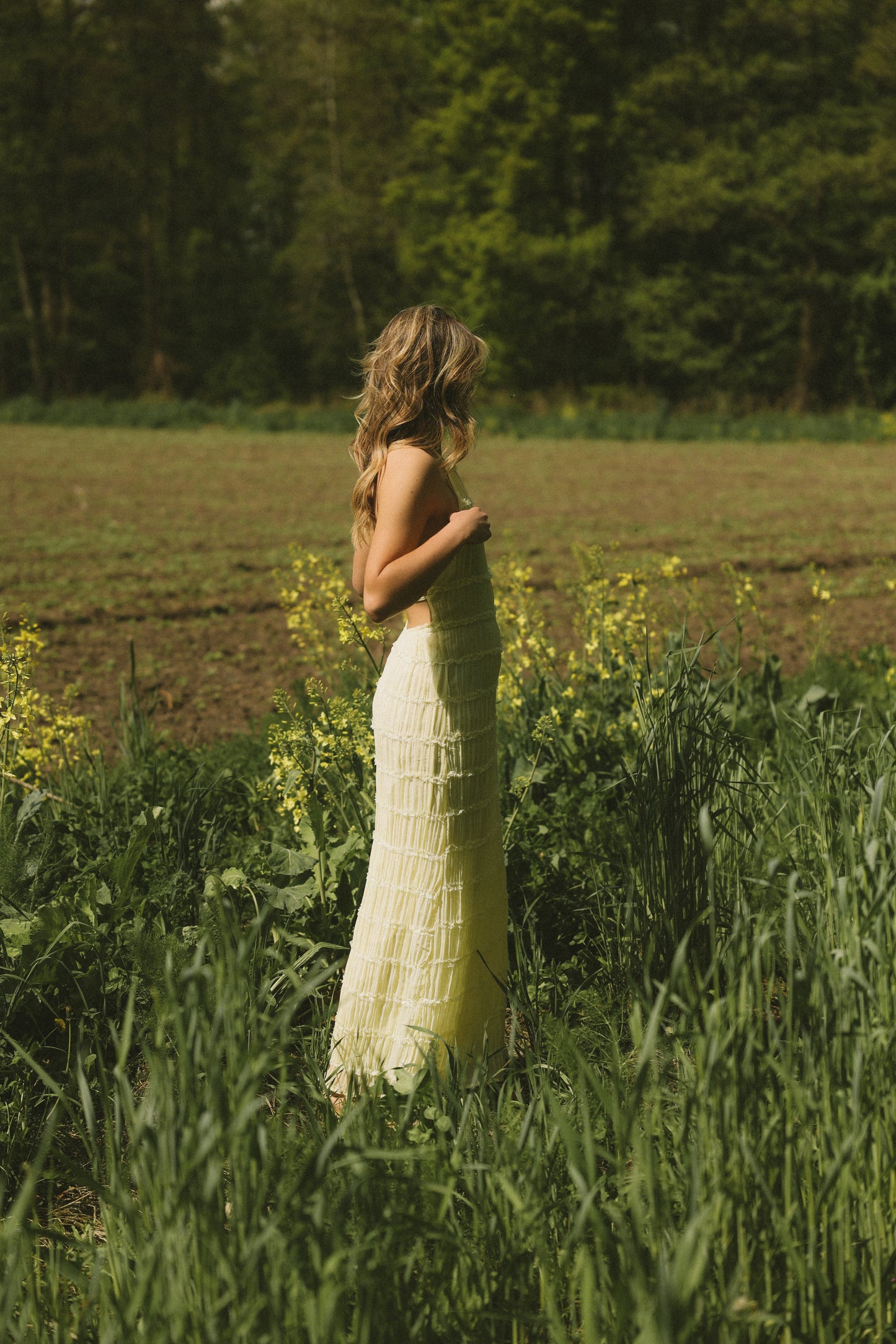 VESTIDO AMARILLO MANTEQUILLA