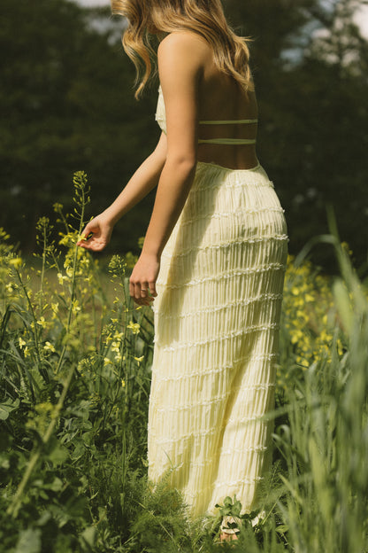 VESTIDO AMARILLO MANTEQUILLA