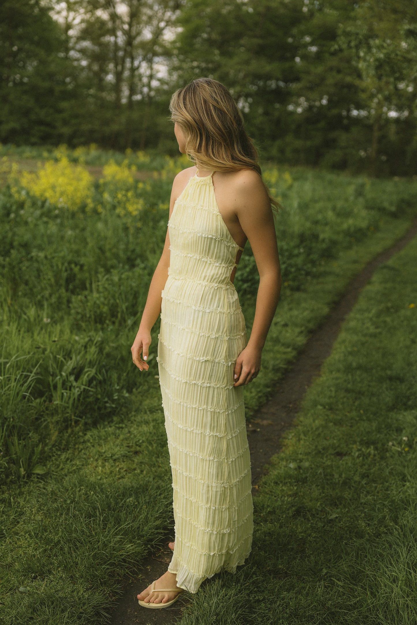 VESTIDO AMARILLO MANTEQUILLA