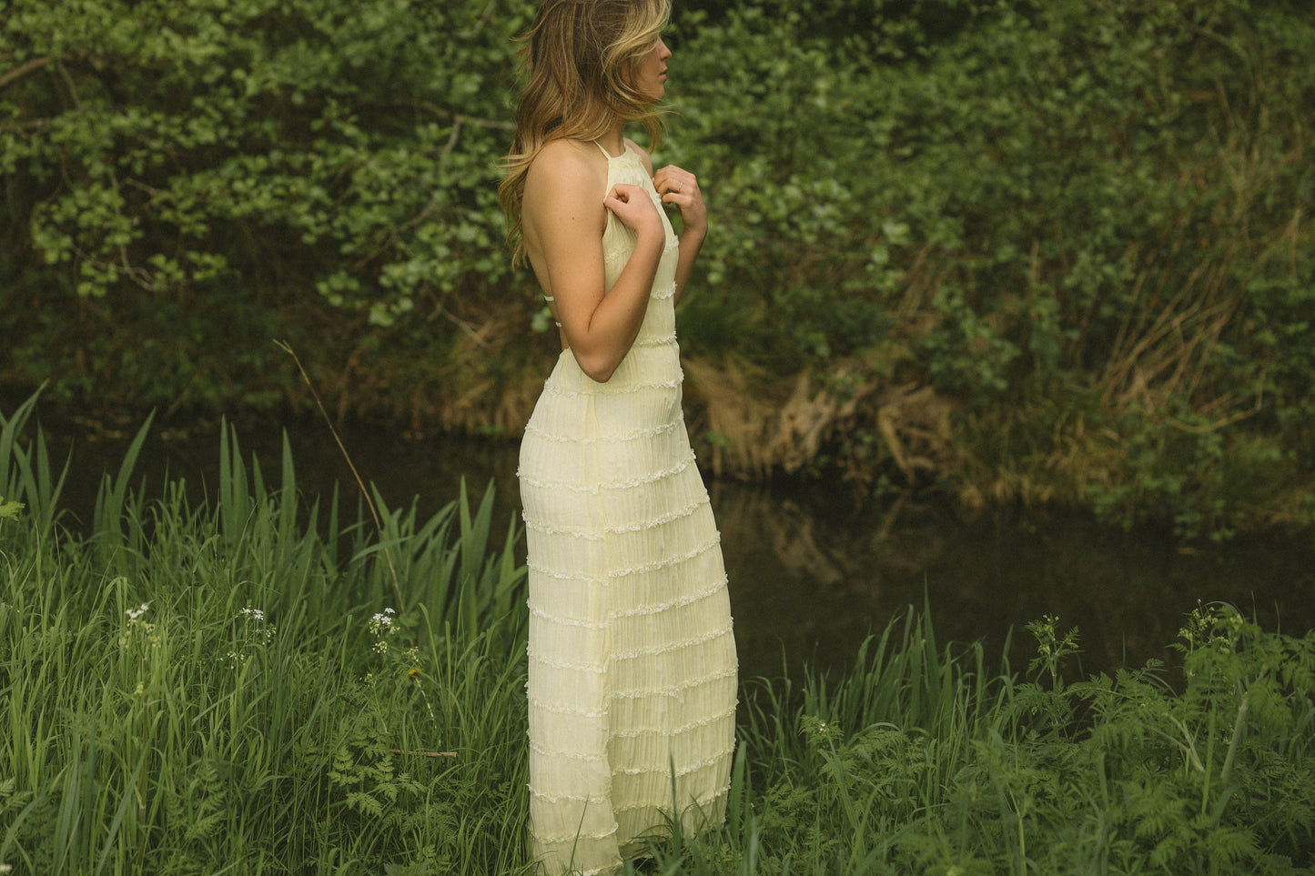 VESTIDO AMARILLO MANTEQUILLA