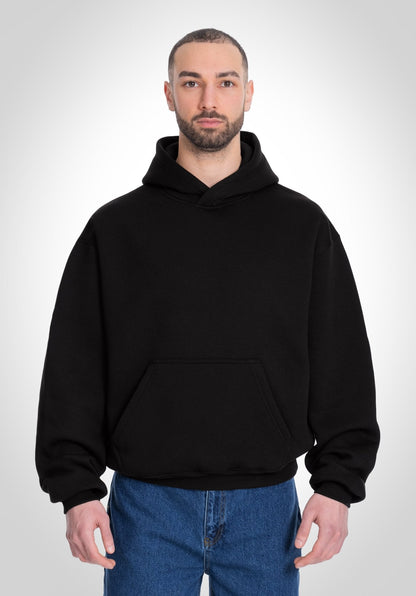 SUDADERA OVERSICE NEGRA