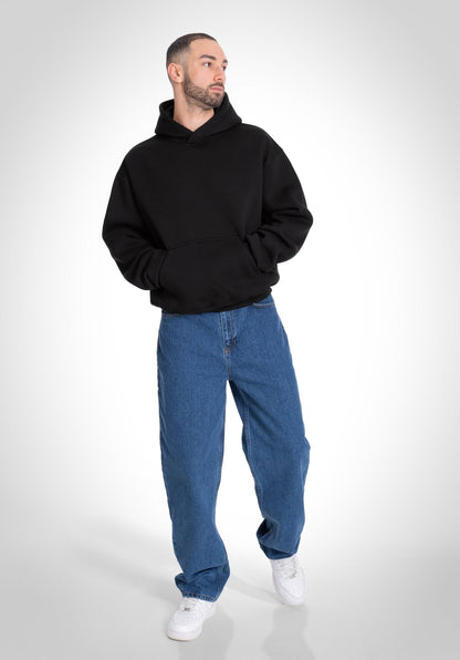 SUDADERA OVERSICE NEGRA