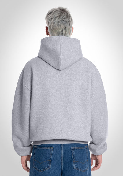 SUDADERA OVERSIZE GRIS
