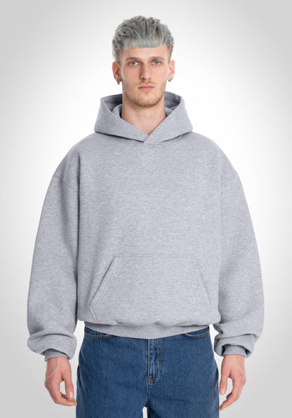 SUDADERA OVERSIZE GRIS